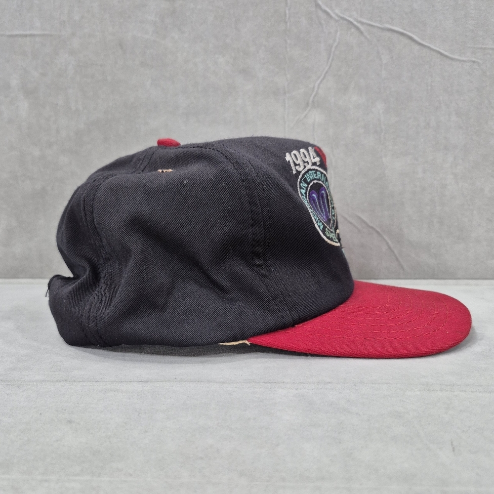 1994 Michigan 500 hat black red snap back embroidered International Speedway - Picture 3 of 12